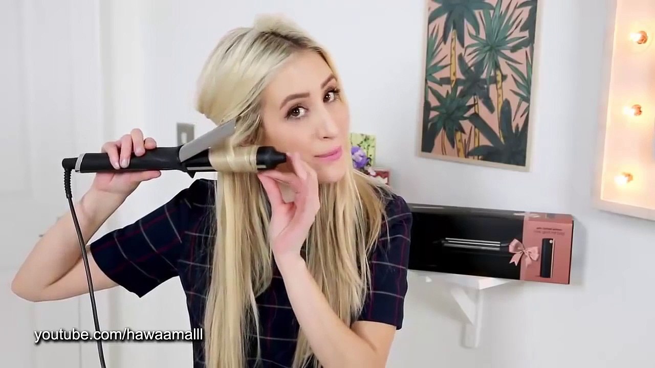 كيفية استخدام جهاز الفير GHD للحصول على افضل تسريحة شعر كيرلى
