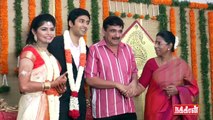 Actor Vijay @Singer Chinmayi Marriage Reception!