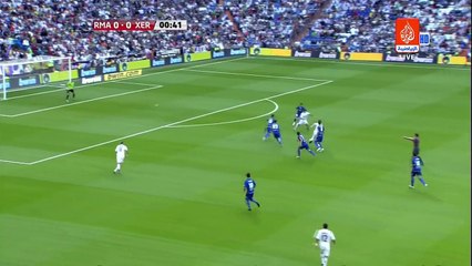 Cristiano Ronaldo first goal vs Xerez HD 720p 20/09/2009 by mzztter08