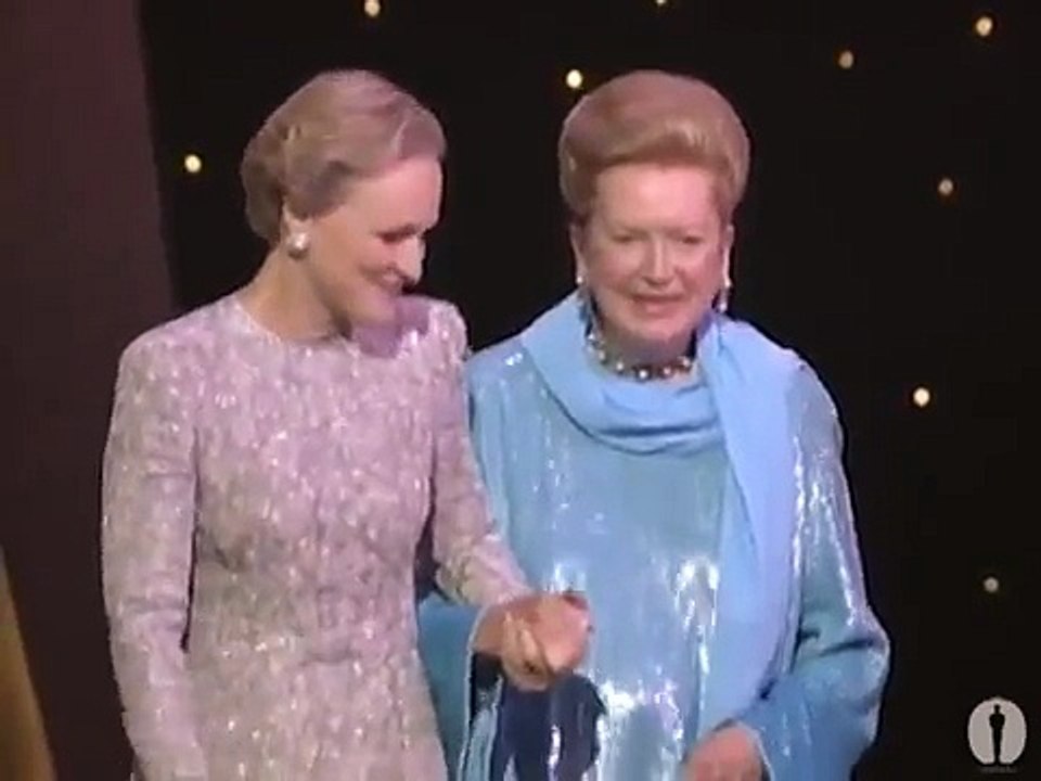 Deborah Kerr receiving an Honorary Oscar®