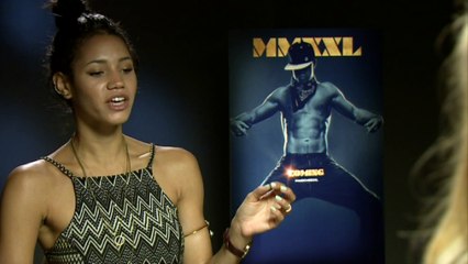 Magic Mike XXL: The cast on straddling and flexing