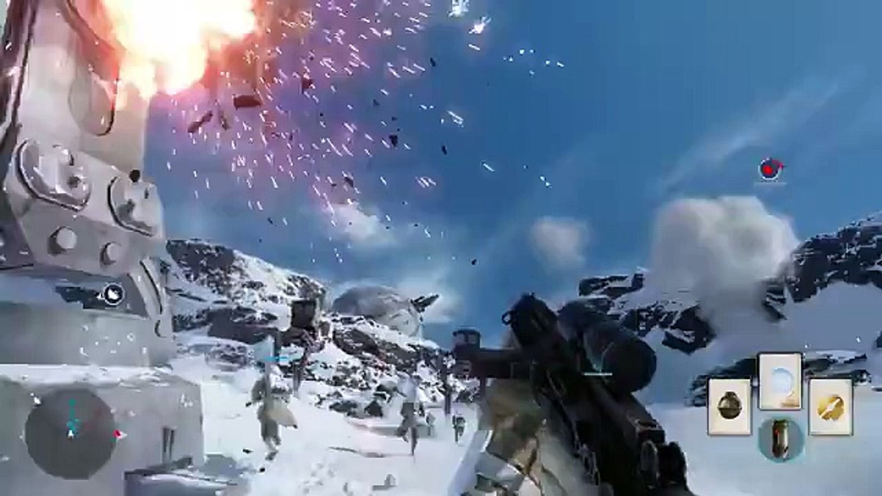 Star Wars Battlefront - Multiplayer Gameplay 2015 “Walker Assault” on Hoth