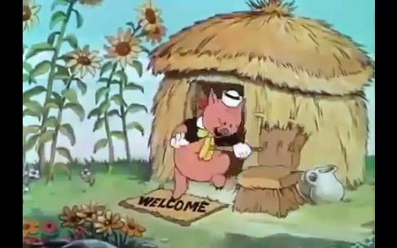 Walt Disney Silly Symphony Three Little Pigs