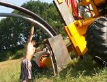 Menzi Muck Kabelpflug - Menzi Muck cable plough