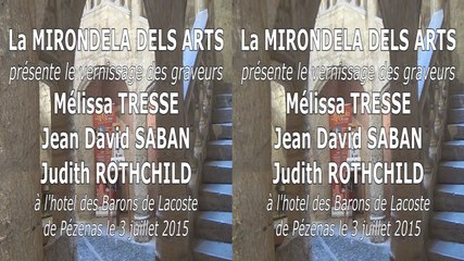 Vernissage Judith,Jean  Melissa 3D  wmv