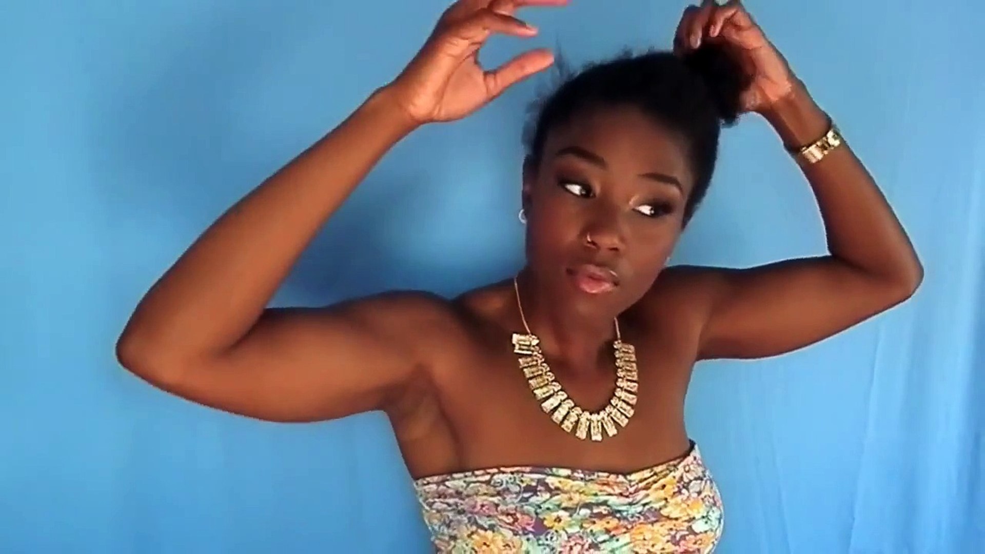 Curly Hair Tutorial How To Get The Perfect Bantu Knot Out On