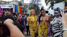 XXII Marcha del Orgullo LGBTIQ, 2013 - Drag queen y travestis con body painting