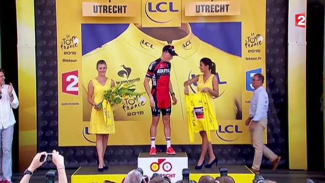 Tour de France 2015 : l'Australien Rohan Dennis maillot jaune