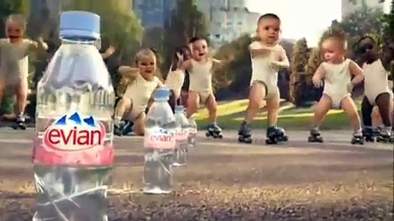 Le cas d'étude Evian Roller Babies