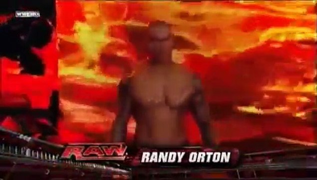 WWE RAW 12/07/2009: Kofi Kingston Vs Randy Orton