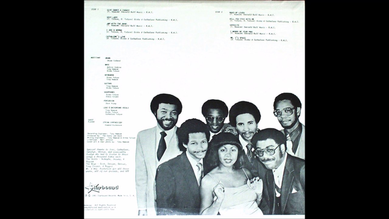 The Ebony Jam Band - Sexy Lady (1981)