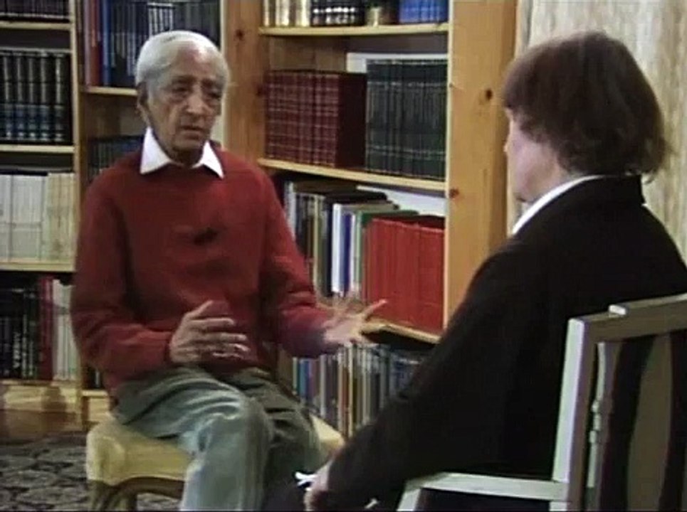Iris Murdoch and Jiddu Krishnamurti Talk (2/11)