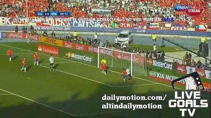 Di Maria Fantastic Shot Chile 0-0 Argentina