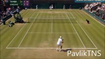 Jo Wilfried Tsonga vs Ivo Karlovic | Highlights Wimbledon 2015 | ateeksheikh