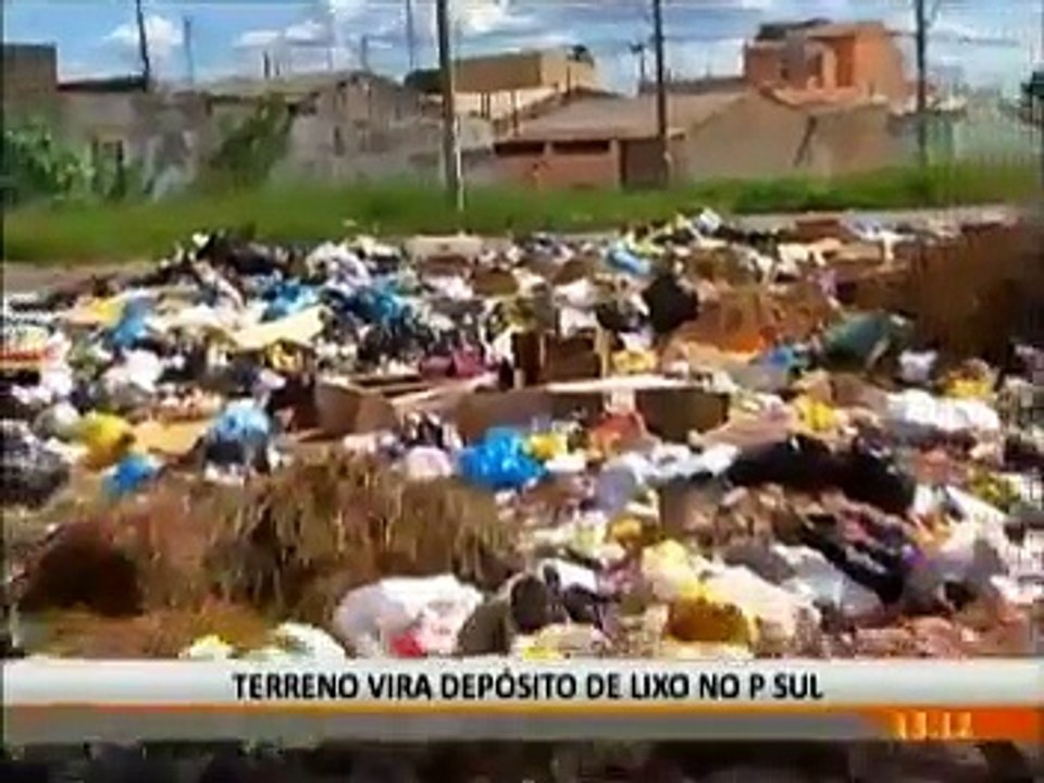 Lixo acumulado