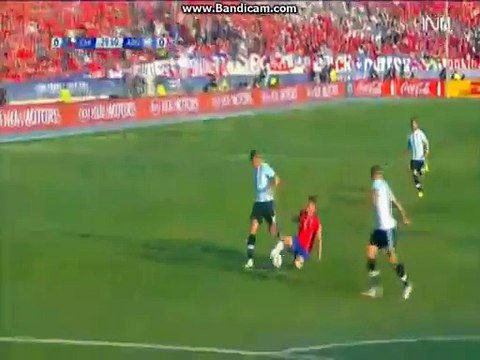 Eduardo Vargas gets injured | Chile 0-0 Argentina