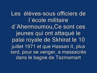 Maroc  les années de plomb  Hassan 2 Mohamed 6