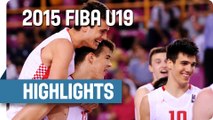 Croatia v Turkey - Semi-Final Game Highlights - 2015 FIBA U19 World Championship