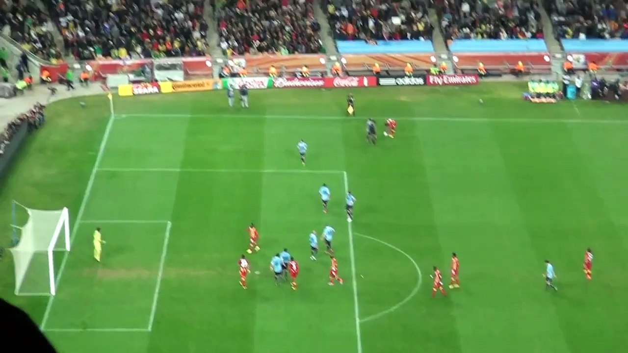 Uruguay vs Ghana [1:1] - Last minute of Extra Time - South Africa 2010 FIFA World Cup
