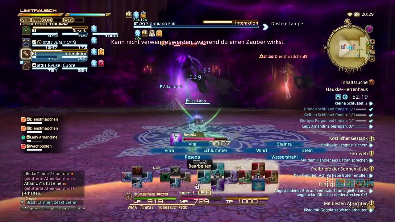 Herrenhaus Dungeon ARR