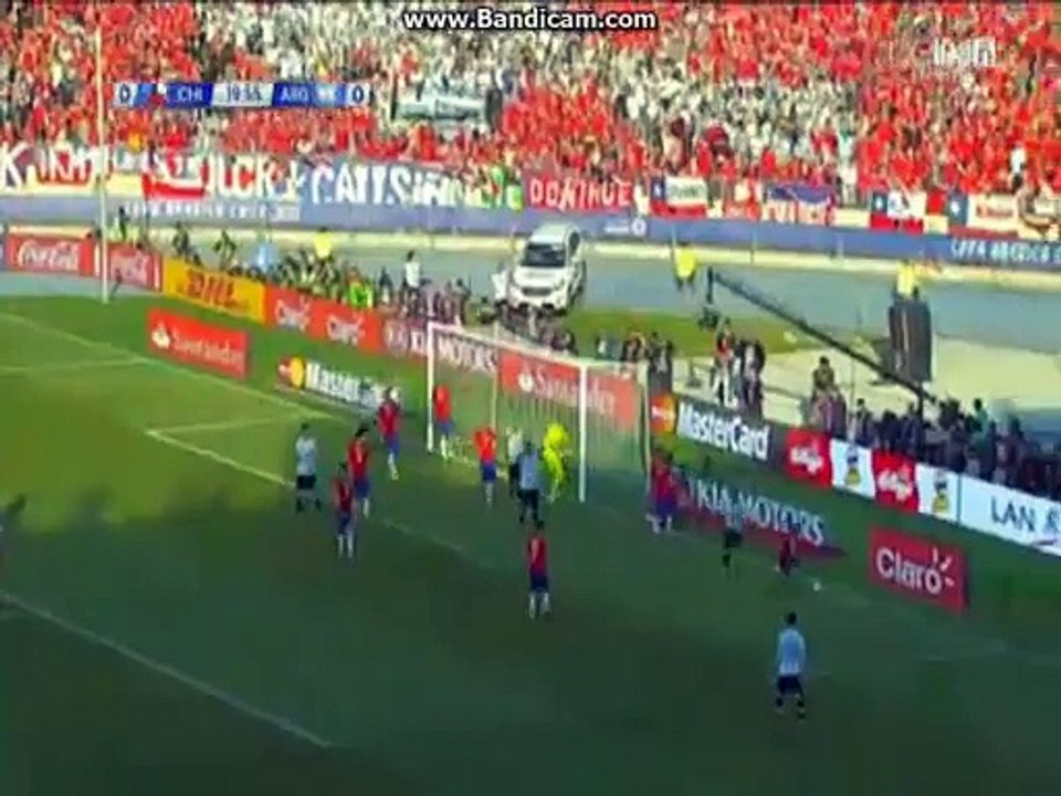 1st Half Highlights | Chile vs Argentina 04/07/2015