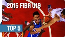 Top 5 Plays (Semi-Finals) - 2015 FIBA U19 World Championship