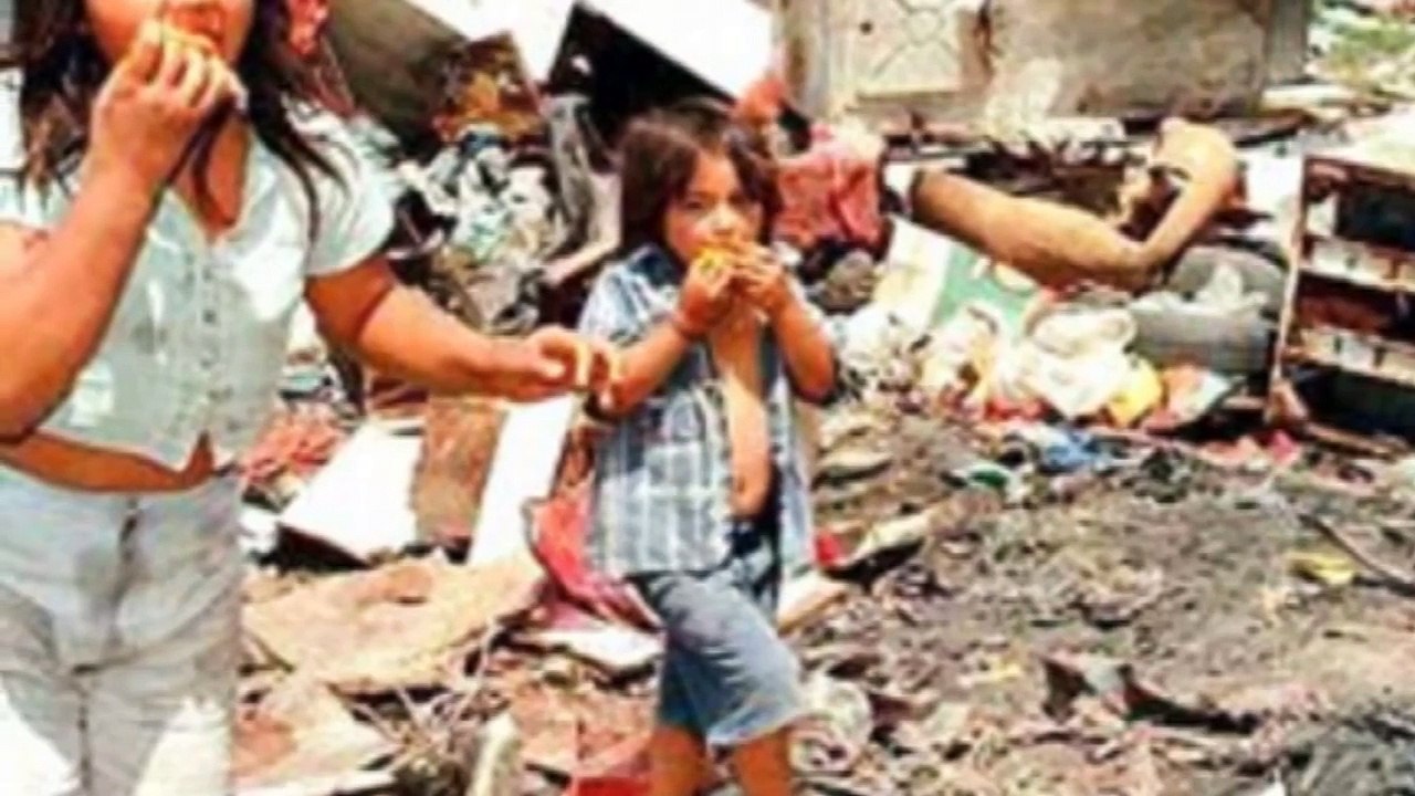 LOS NIÑOS DE LA CALLE  cartel de santa cancion  mi ciudad