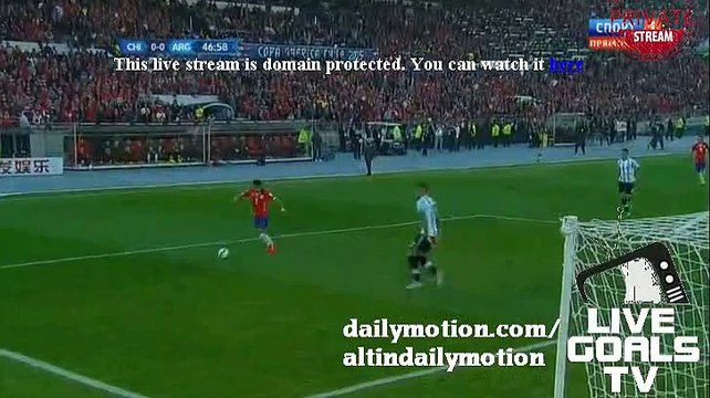 Arturo Vidal Amazing Header Chance | Chile 0-0 Argentina