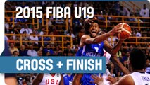 Tyler Dorsey's Cross Over and Finish in Traffic - 2015 FIBA U19 World Championship