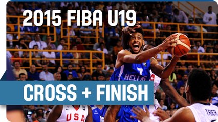 Tyler Dorsey's Cross Over and Finish in Traffic - 2015 FIBA U19 World Championship