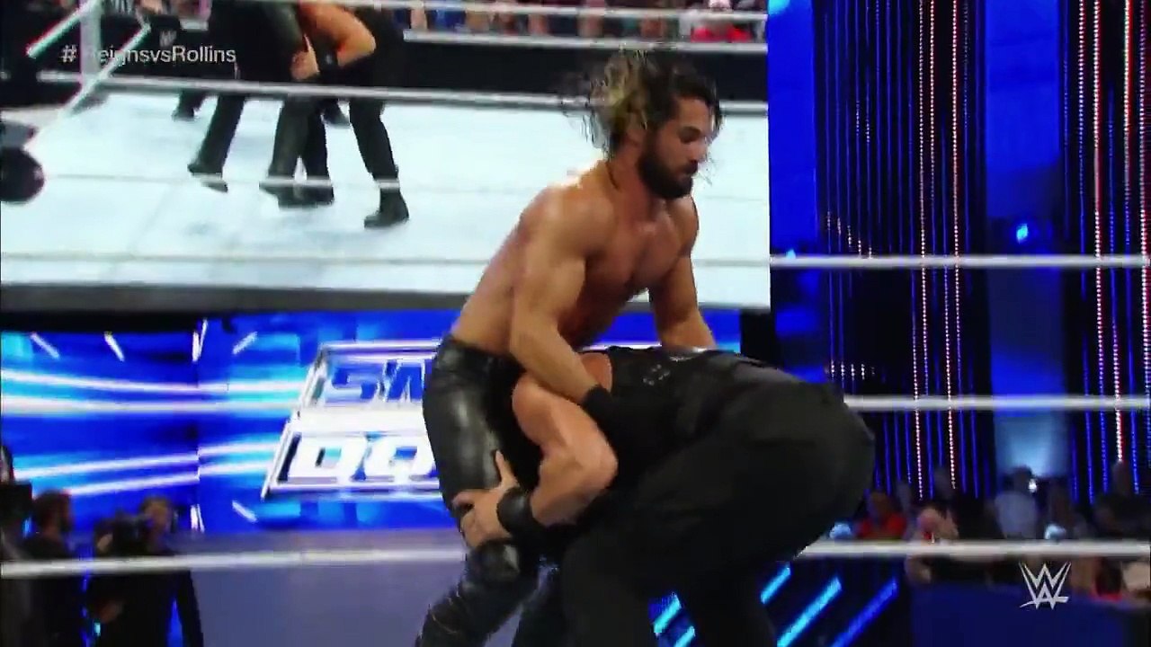 Roman Reigns vs. Seth Rollins- SmackDown_ July 2_ 2015