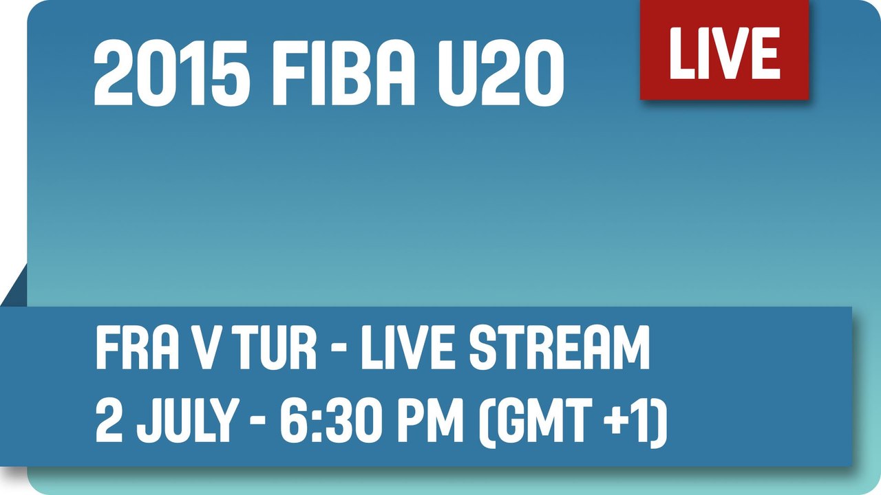 France v Turkey - Group B - Full Game - U20 European Championship Women