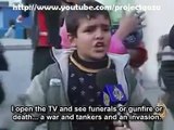 [Project Gaza] - Young Palestinian Boy Describes Life In Gaza