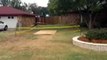 Lubbock man finds mysterious sinkhole in frontyard that turns into tunnel with railroad ties