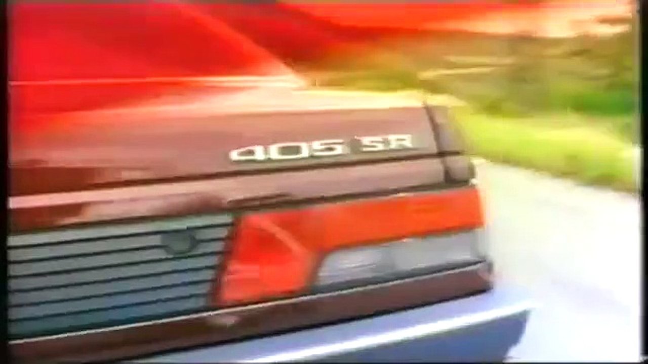 Peugeot 405 SRI - Publicidad de presentacion en la argentina