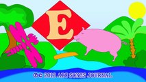 Alphabet song Nursery Rhymes Kids Cartoon 5 of ABC Songs for Children Collection 3, Letter E