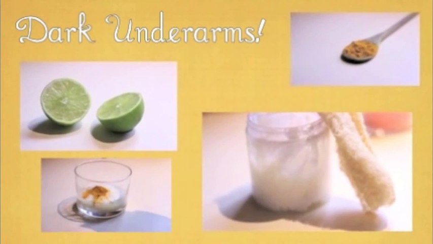 How to get rid of dark underarms naturally!