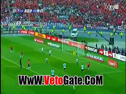 ملخص الشوط الثانى الارجنتين - تشيلى نهائى كوبا امريكا