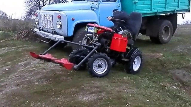 мини-трактор из мотоблока Форте-121.