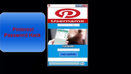 Pinterest Password Hack - How To Hack Someone Pinterest Account For Free