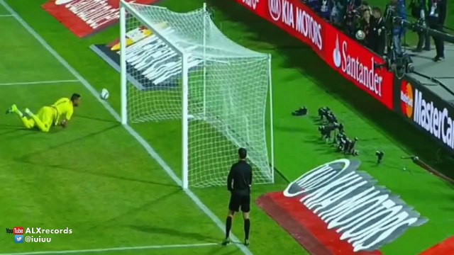 Chile vs Argentina 4-1 Penalties Shootout (Copa America Final) 2015
