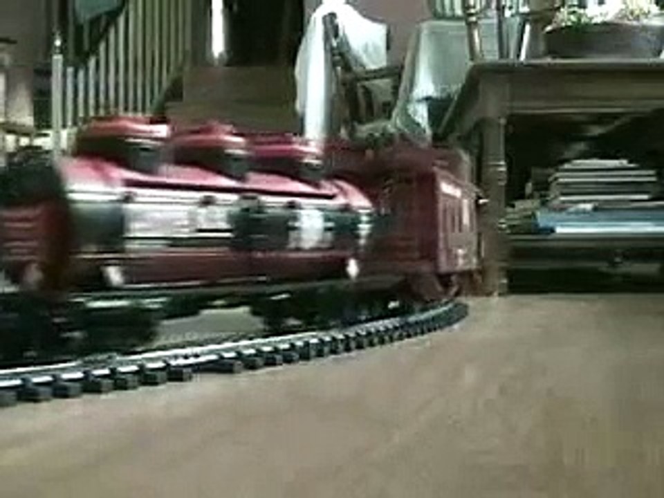 G scale model train with sound