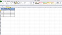 Excel Tricks - How to Use a 3D Sum