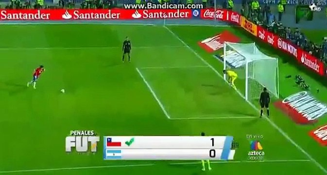 Chile vs Argentina Penalty Shootout [ Copa America 2015 FINAL ]