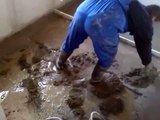 How to screed a floor with sand and cement