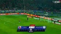 Vidal amazing penalty! Chile 2-1 Argentina (4-1) | HD