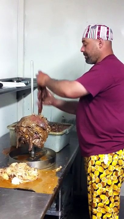 Making Shawarma