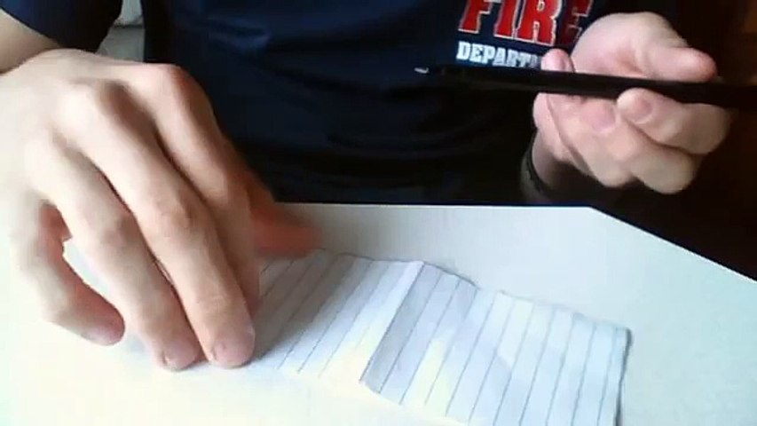 Pen Through Paper Magic Trick Video Dailymotion