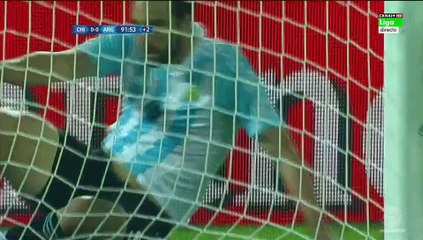 Chile - Argentina 4-1 (0-0, 0-0), chance Higuaín (90+2'), 04.07.2015. HD