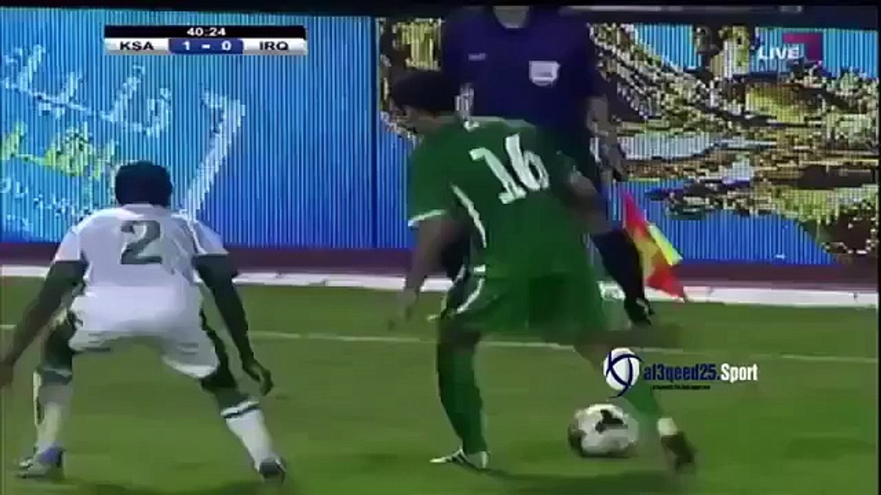 اخطر هجمه للعراق على السعوديه 2014..شاهد جنون المعلق عامر عبدالله